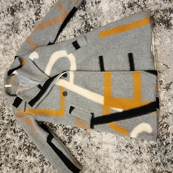 NEW COLLECTION WOMEN'S COAT FALL/WINTER ,NEVER  WORN  L/XL MADE IN ITALY - Picture 4 of 14